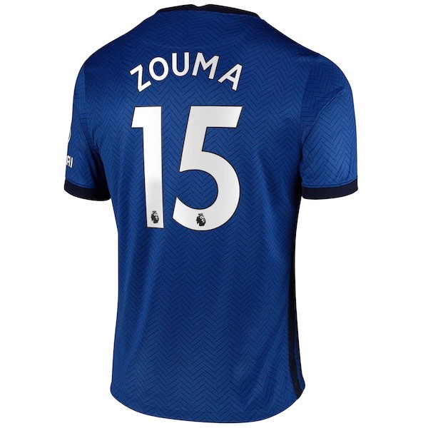 Camiseta Chelsea NO.15 Zouma Replica Primera Ropa 2020/21 Azul